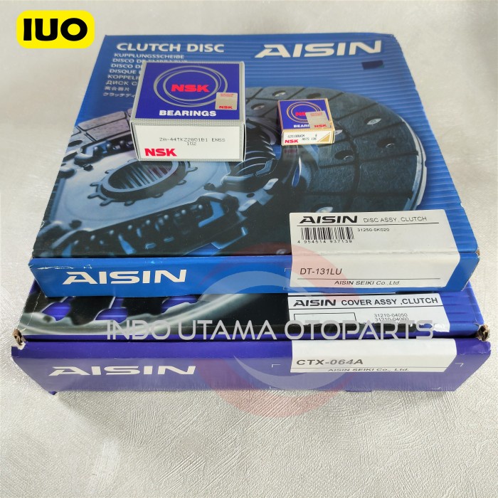 Kopling Set Innova Diesel + bearing flywheel Kampas kopling AISIN NSK