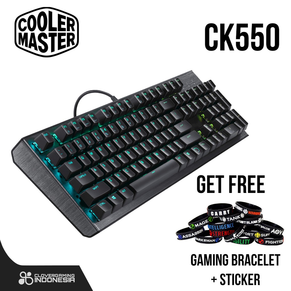 Cooler MasterKeys CK550 RGB - Gaming Keyboard | Blue Switch | Brown Switch | Red Switch