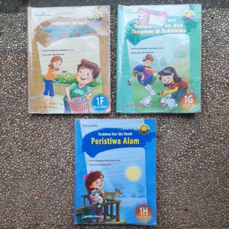 Pendalaman Buku Teks Tematik Sd kelas 1.1b.1c.1d.1e.1f.1g.1h revisi kurikulum 13 yudhistira