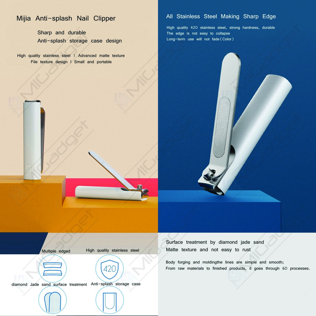 Mijia Nail Clipper - Gunting Kuku Stainless Steel