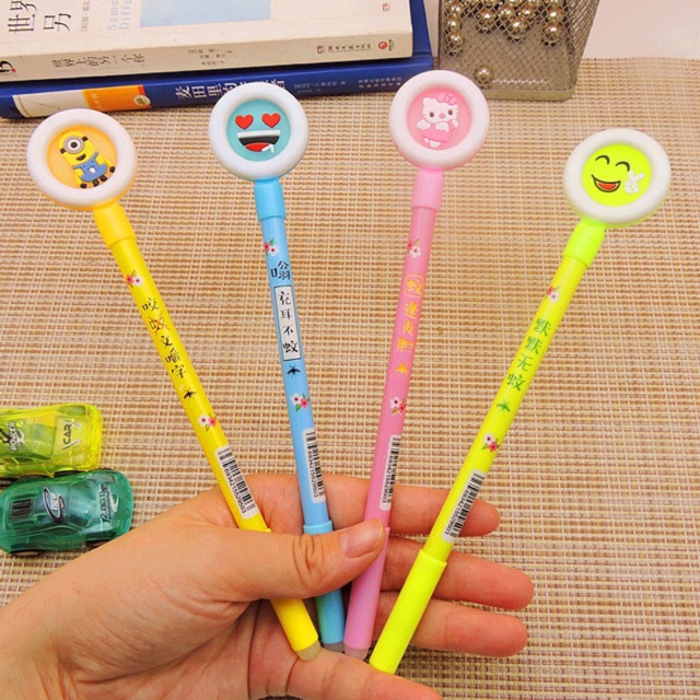 

NY Store Grosir Pena Erasable Minion Despicable Me Smile Mosquito Hello Kitty Hellokitty Sanrio ATK