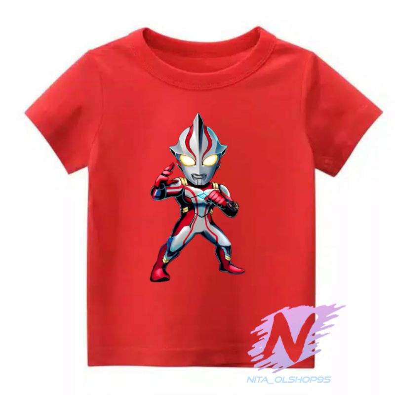 kaos utraman anak baju anak superhero