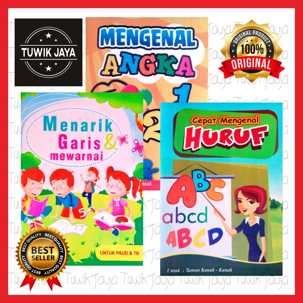 Jual Buku Belajar Menulis Huruf Afjad / Angka | Shopee Indonesia