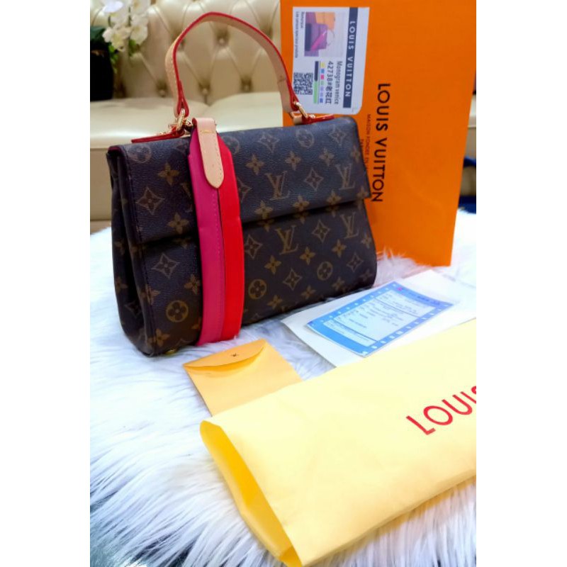 NEW LV CLUNNY PELAKOR / MIRROR 1:1/ WITH BOX AND NOSER/ REAL PIC / TAS BRANDED