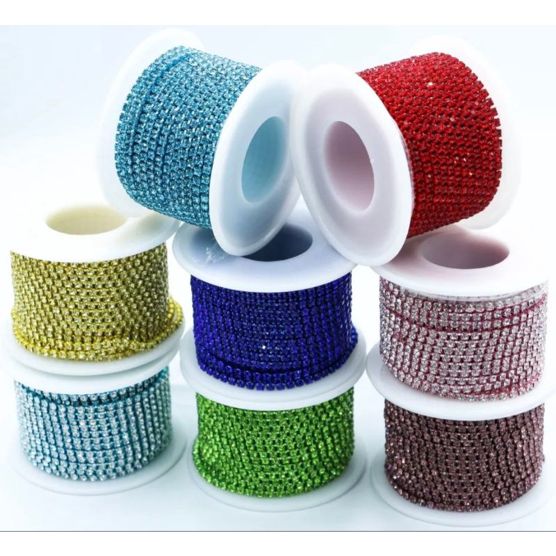 KRISTAL RANTAI / RENTENG WARNA