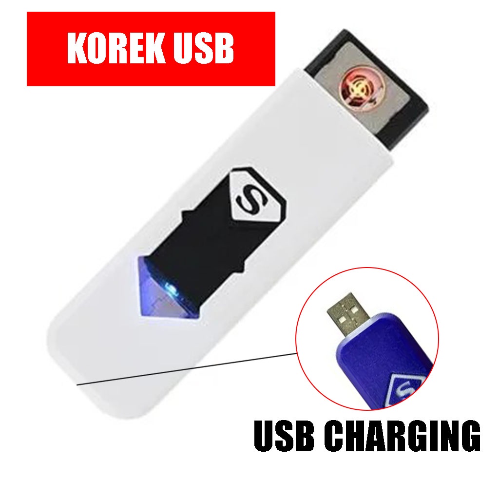 Korek Api Listrik / Korek Elektrik Bisa Di Cas / Korek Api Ramah Lingkungan / Korek USB Charging