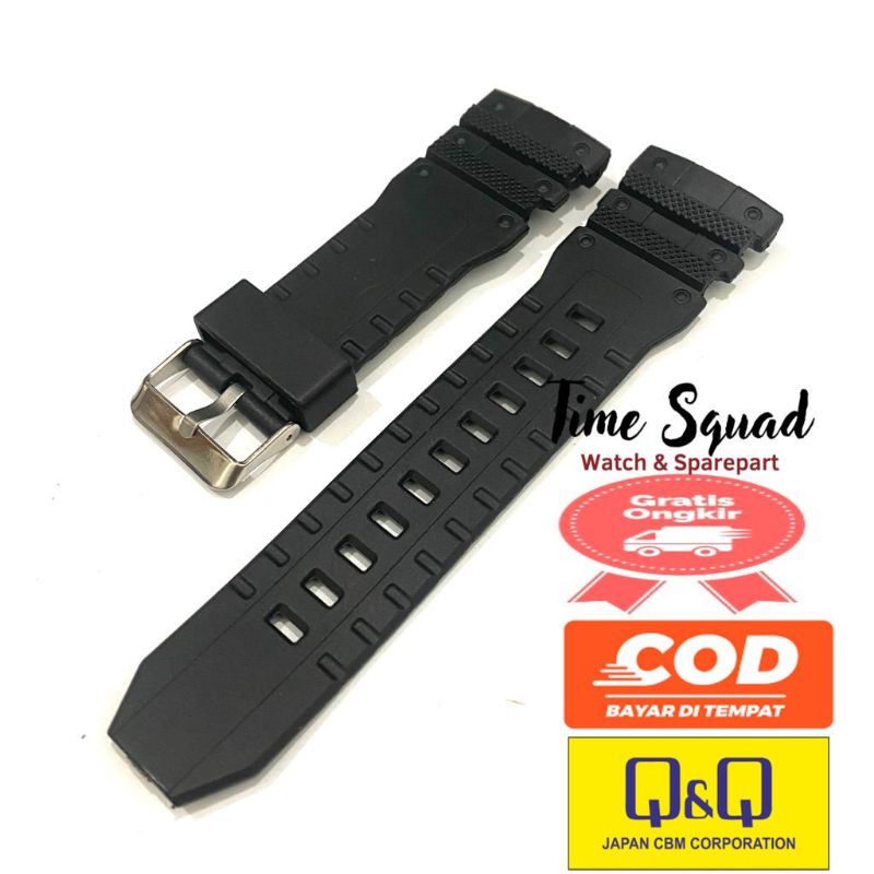 Strap tali jam tangan rubber QNQ M144 tali jam tangan QNQ 144 rubber