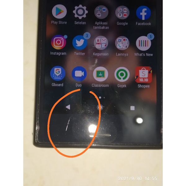 Sony Xperia X Compact SECOND NO WHITESPOT 80-85%