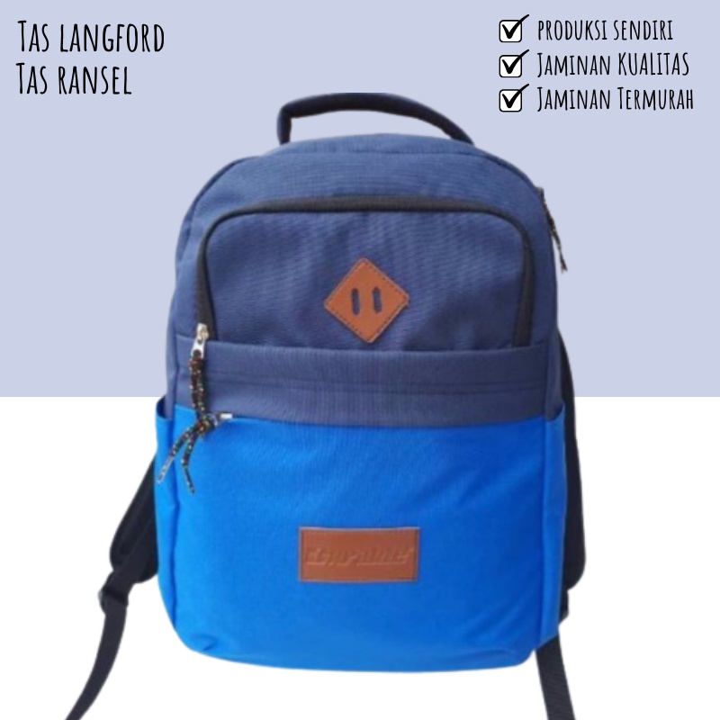 Tas Ransel - Backpack Punggung Terbaru Kualitas Import Kekinian Stylish Multifungsi Cewek Cowok