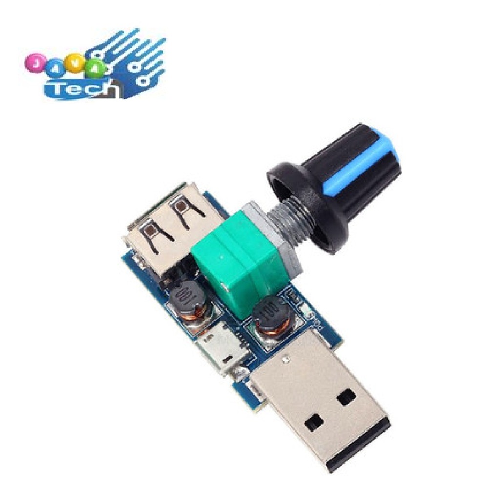 Modul USB Regulator DC 5V Pengatur Kecepatan Motor Mini