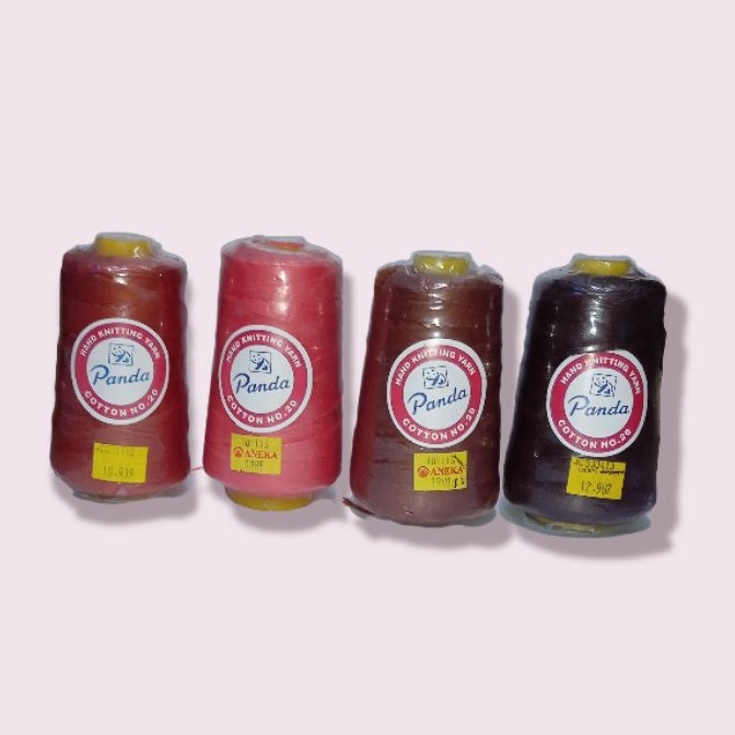 Benang Rajut Yarn Panda catton/katun