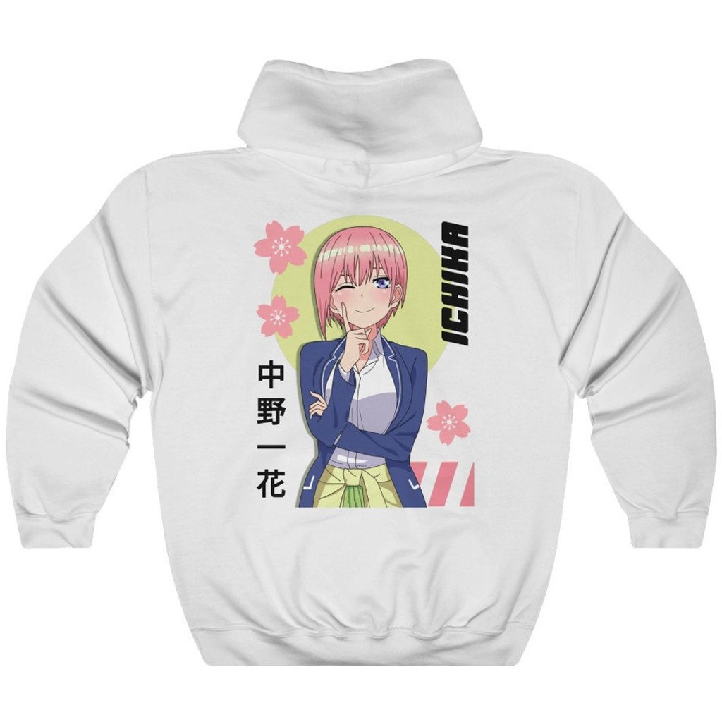 Hoodie Ichika Nakano The Quintessential Quintuplets Anime Manga Premium