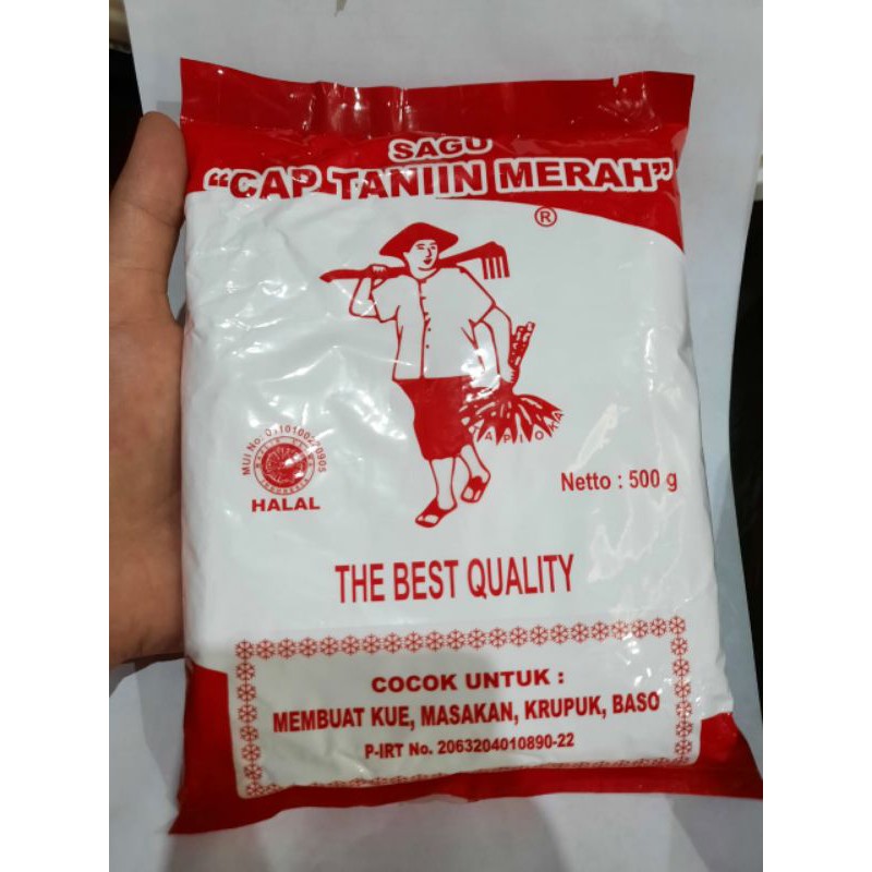 

TEPUNG SAGU CAP TANIIN MERAH 500GR