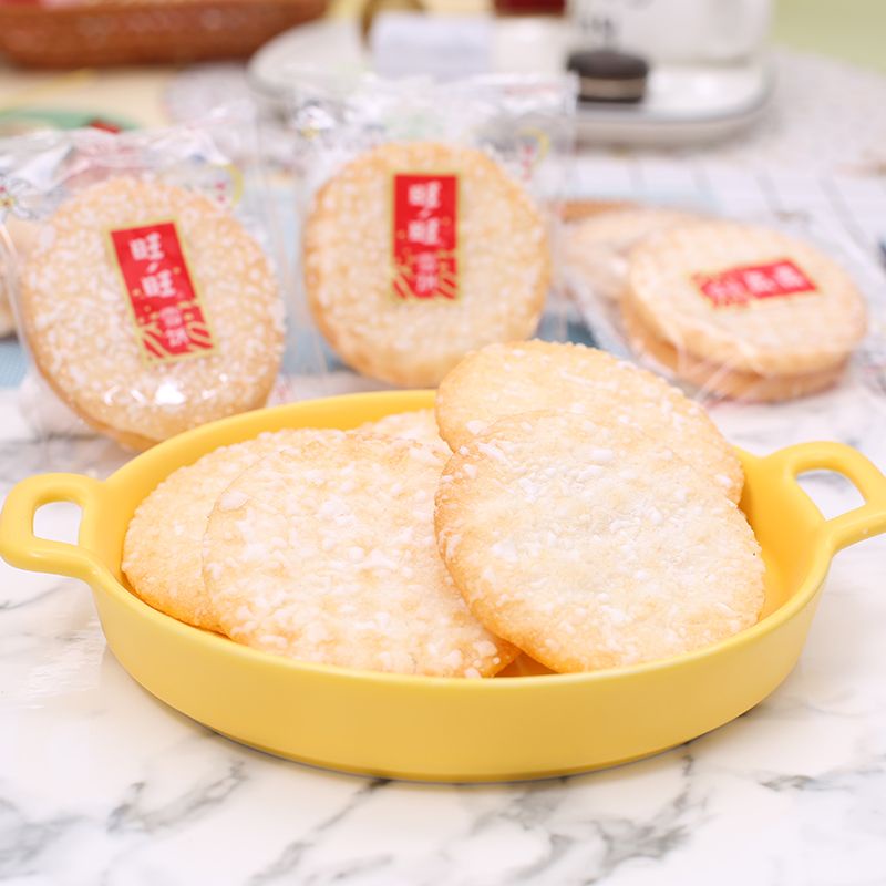 (HALAL) Wang Wang Xue Bing Snow Rice Crackers 旺旺雪饼 米饼