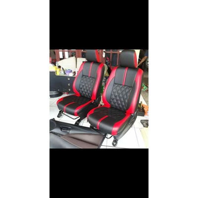 Sarung Jok Mobil Nissan Juke Calya Agya Brio Avanza Etios livina  dll Dpn saja/1 baris pemakaian bah