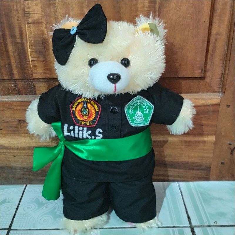 Boneka custom Pagar Nusa+IPSI+Sulam nama