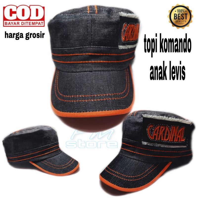 topi komando anak levis