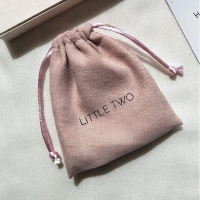 LITTLE TWO  Suede Pouch