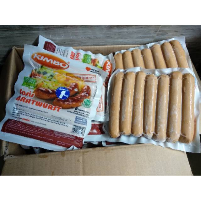 

Sosis KIMBO JUMBO Original bonus isi 6+1