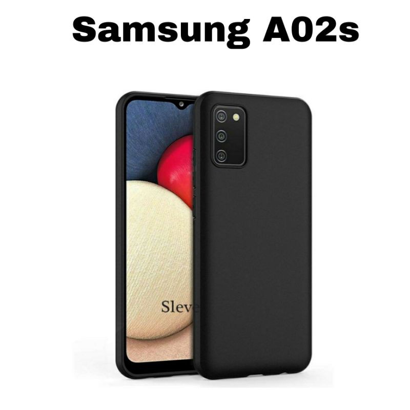 Case SAMSUNG A02S SofCase Blackmatte Premium Quality