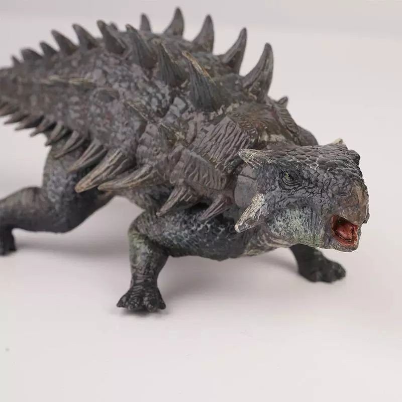 Figure Dinosaurus Ankylosaurus Jurassic Park/topper kue dinosaurus/mainan dinosaurus