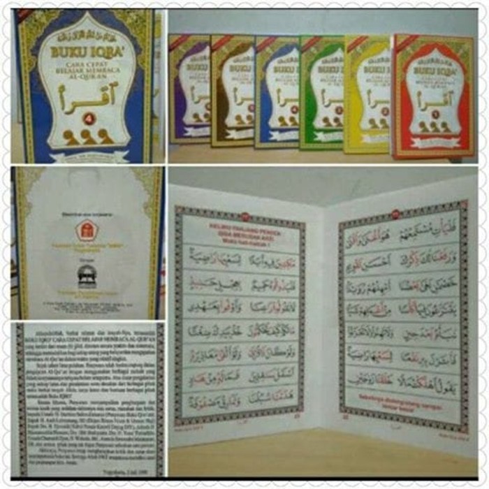 Iqra Standar Khat Rasmul Utsmani 1 6 Terpisah Shopee Indonesia