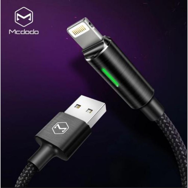 Mcdodo Auto Disconnect Lightning Data Cable CA-526 1.2M Original 100%