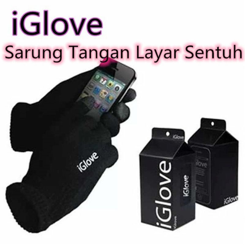 iGLOVE Sarung Tangan Motor IGLOVE Touch Screen Smartphone / Sarung Tangan  layar sentuh