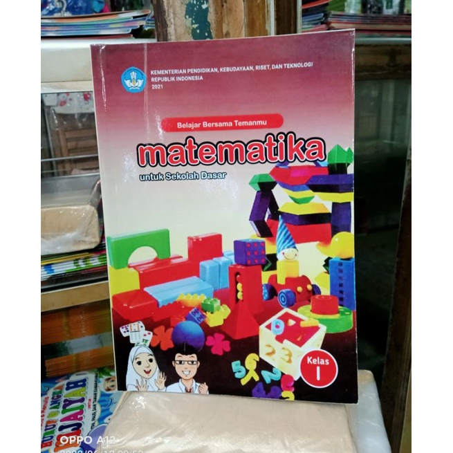 Buku Paket Matematika kelas 1 SD Kurikulum Merdeka 2021