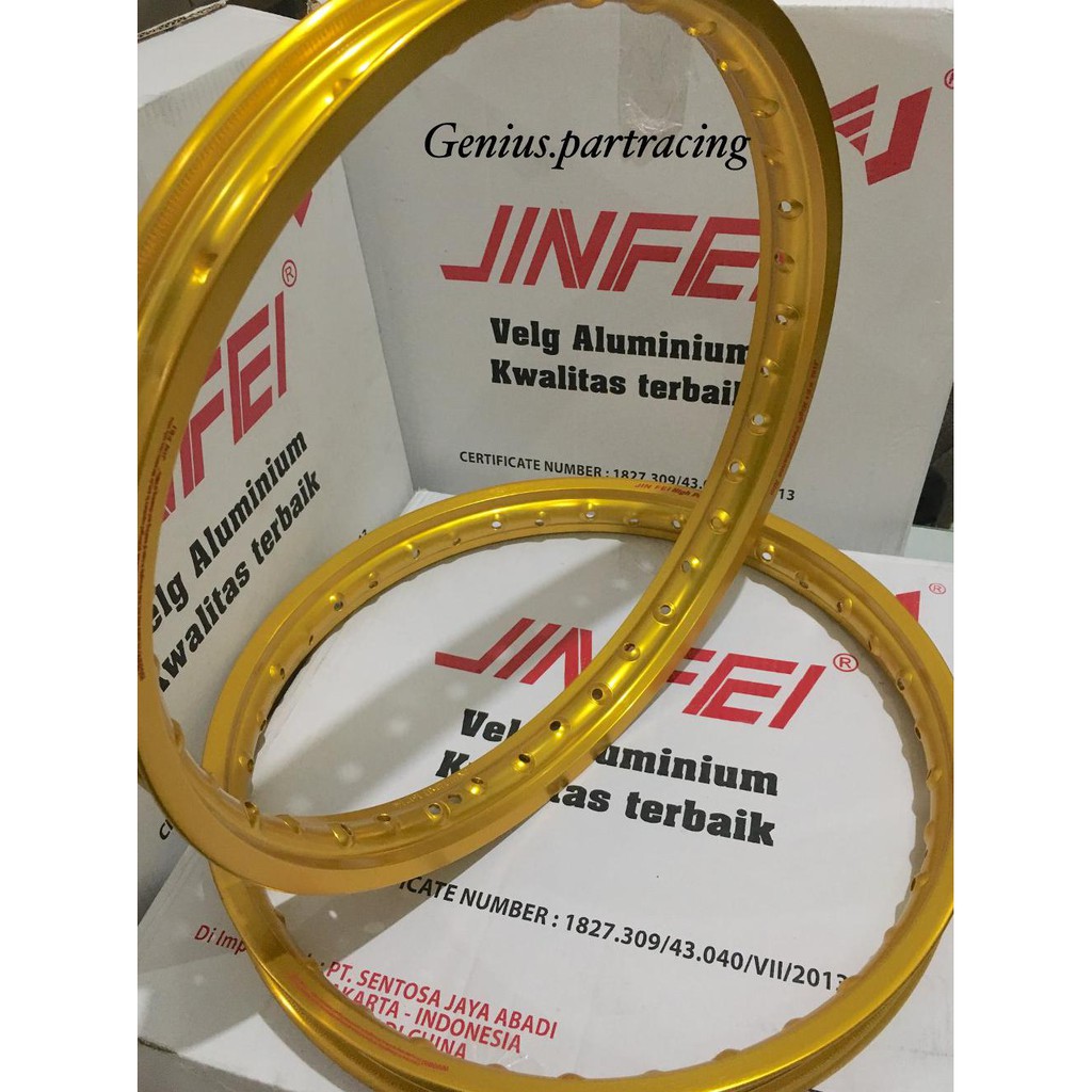 Terlaris Velg Jinfei Ring 17 Ukuran 140 Gold Jinfei Original