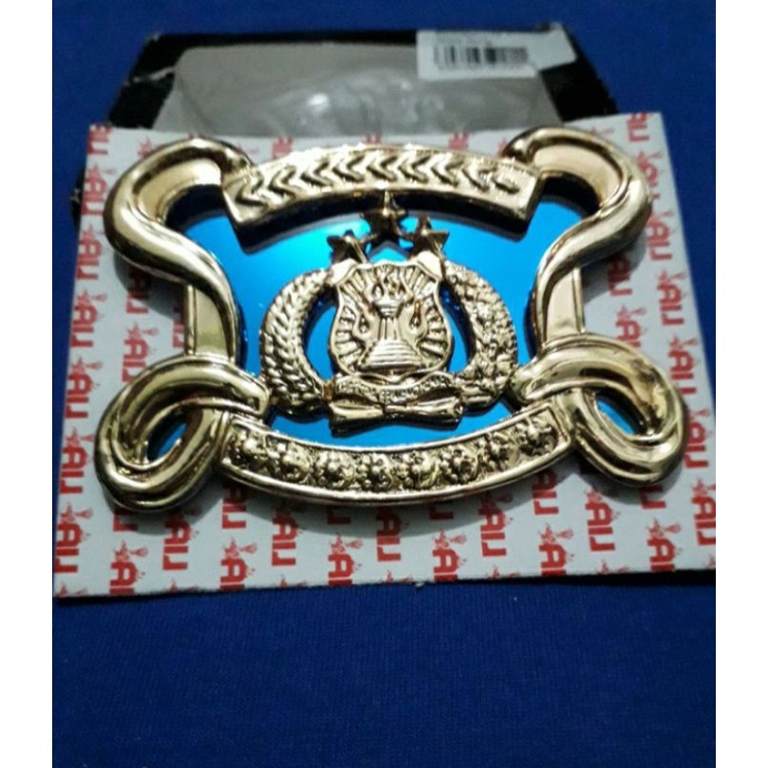 emblem baret provos, emblem provos polri, polisi