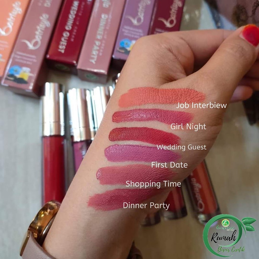 Batrisyia Matte Lip Cream Dinner Party (DP)