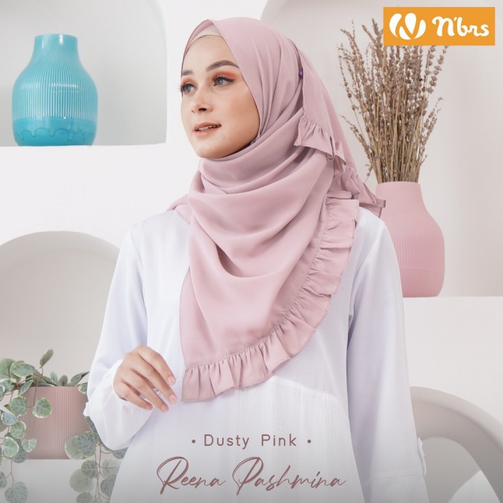 BISA COD - Jilbab Instan Hijab Instant Pastan REENA PASHMINA Pastan Nibras Sanna Babydoll