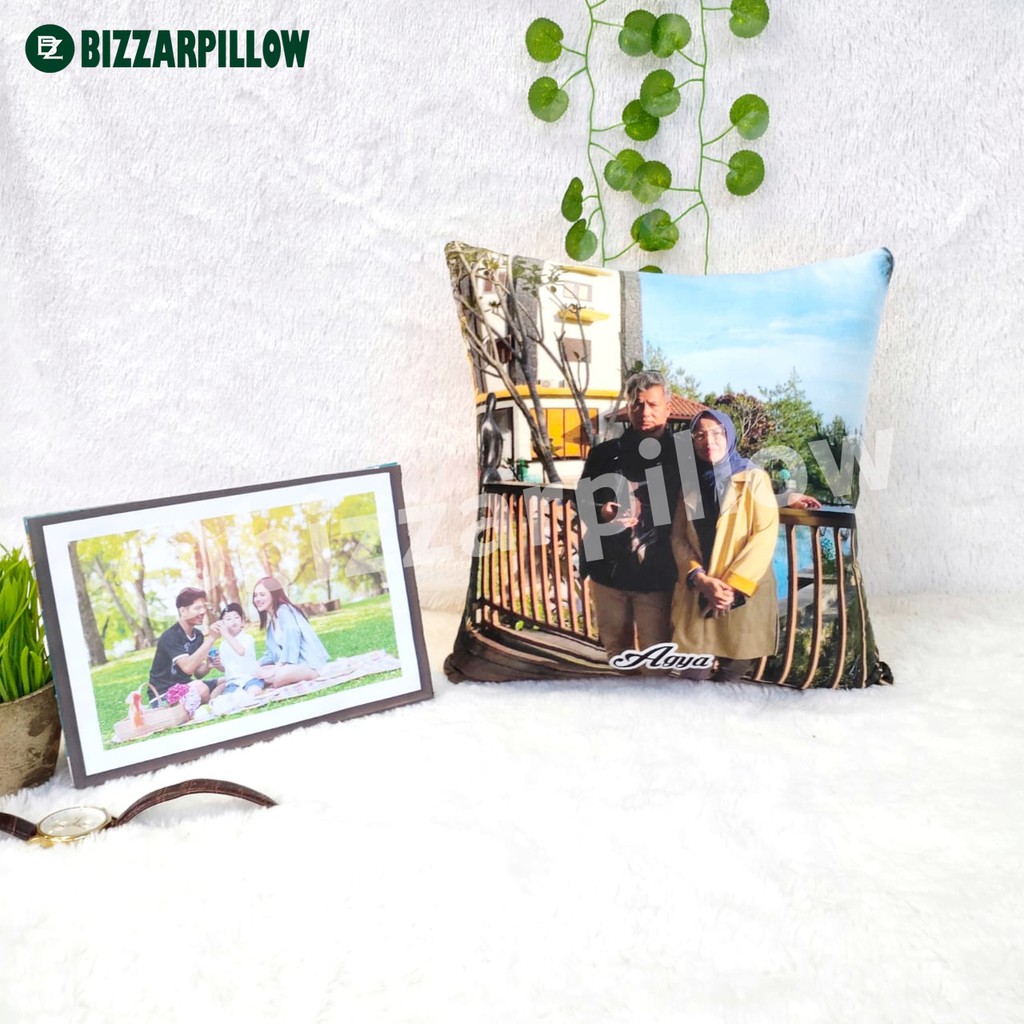 Bizzarpillow Bantal Foto Custom Fullprint 40x40 cm BZ021