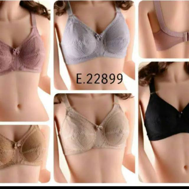 Bra /bh tanpa kawat tanpa busa Elena 22899