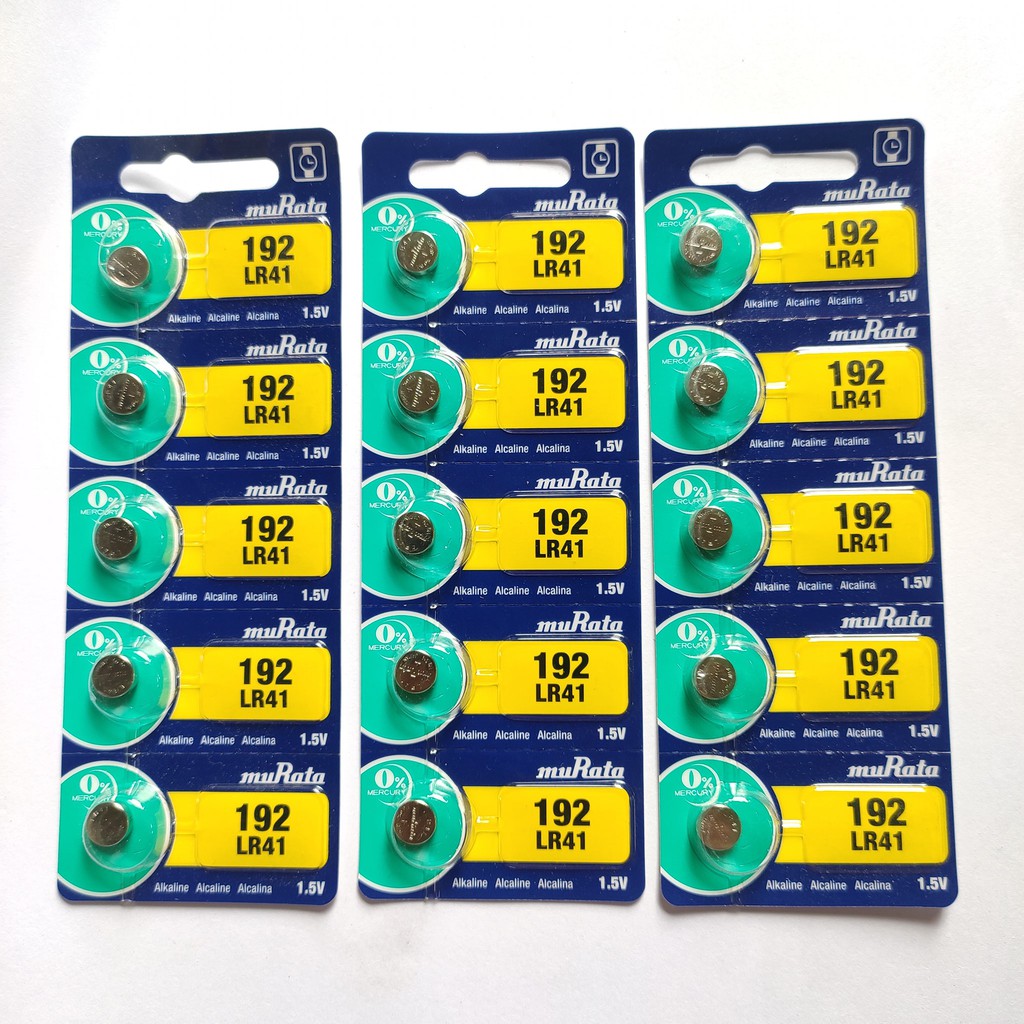 BATRE MURATA LR41 LR 41 192 BATTERY BATERAI ASLI SONY JAPAN