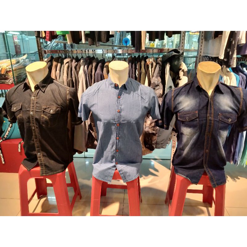 kemeja lengan pendek levis