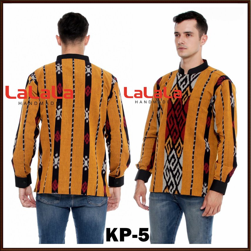 Kemeja Tenun Pria Premium Best Quality