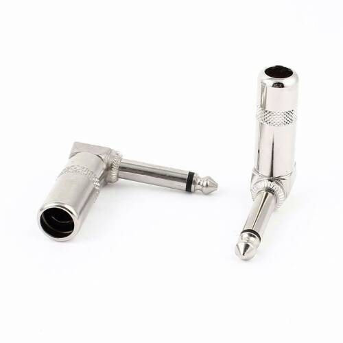 Jack Akai Mono Bengkok 6.35 mm 6.35 mm ( 1/4 Inch )  / Jack L / Jack Gitar / Jack Audio