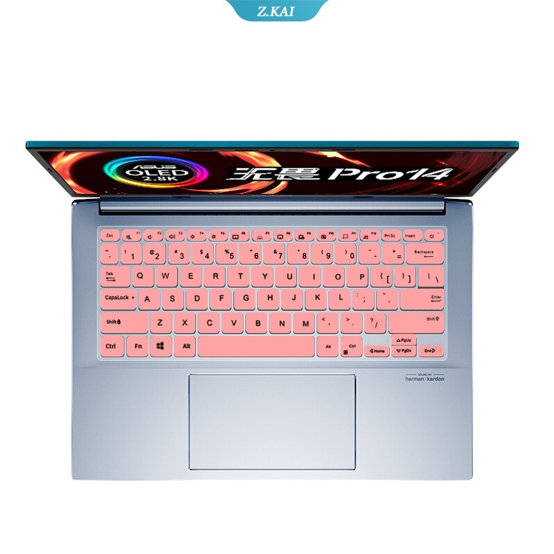 Stiker Pelindung Keyboard OLED 14 &quot;Bahan Silikon Anti Air Untuk ASUS Vivobook Pro 14&quot;