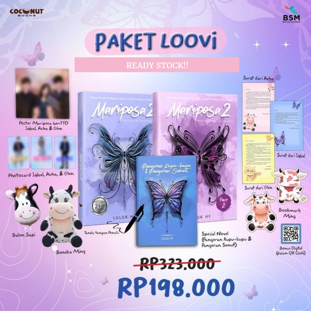 NOVEL MARIPOSA 2 ORIGINAL BY LULUK HF