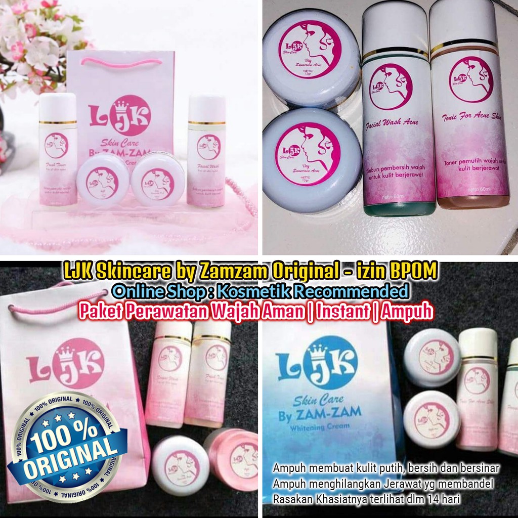 

LJK Skincare Zamzam Anti Aging Paling Ampuh