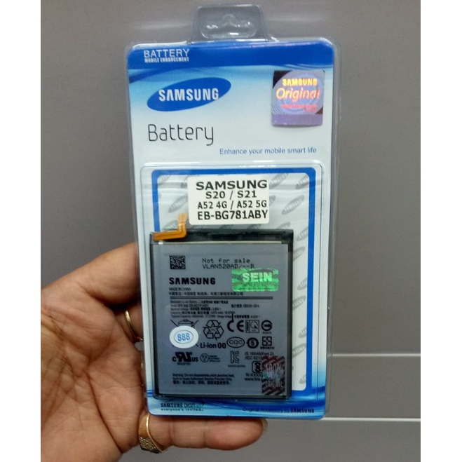 Battery Batere Batre Baterai Samsung S20 FE S21 A52 4G A52 5G G781 EB-BG781ABY