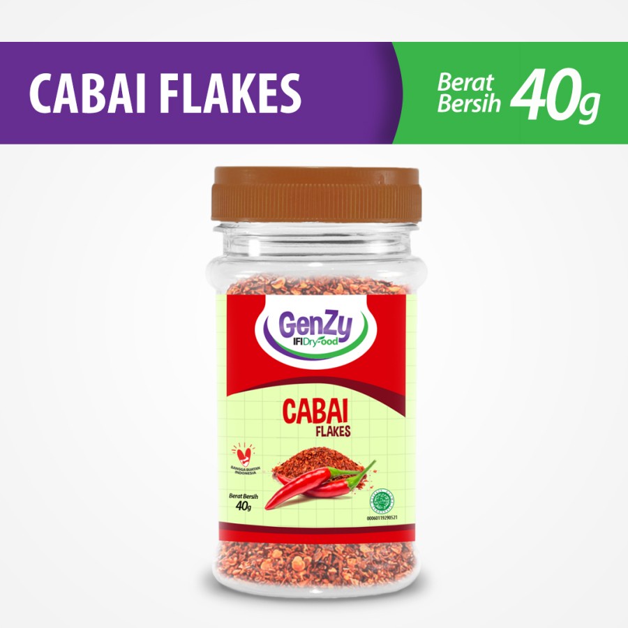 

GenZy Cabai Flakes 40 g