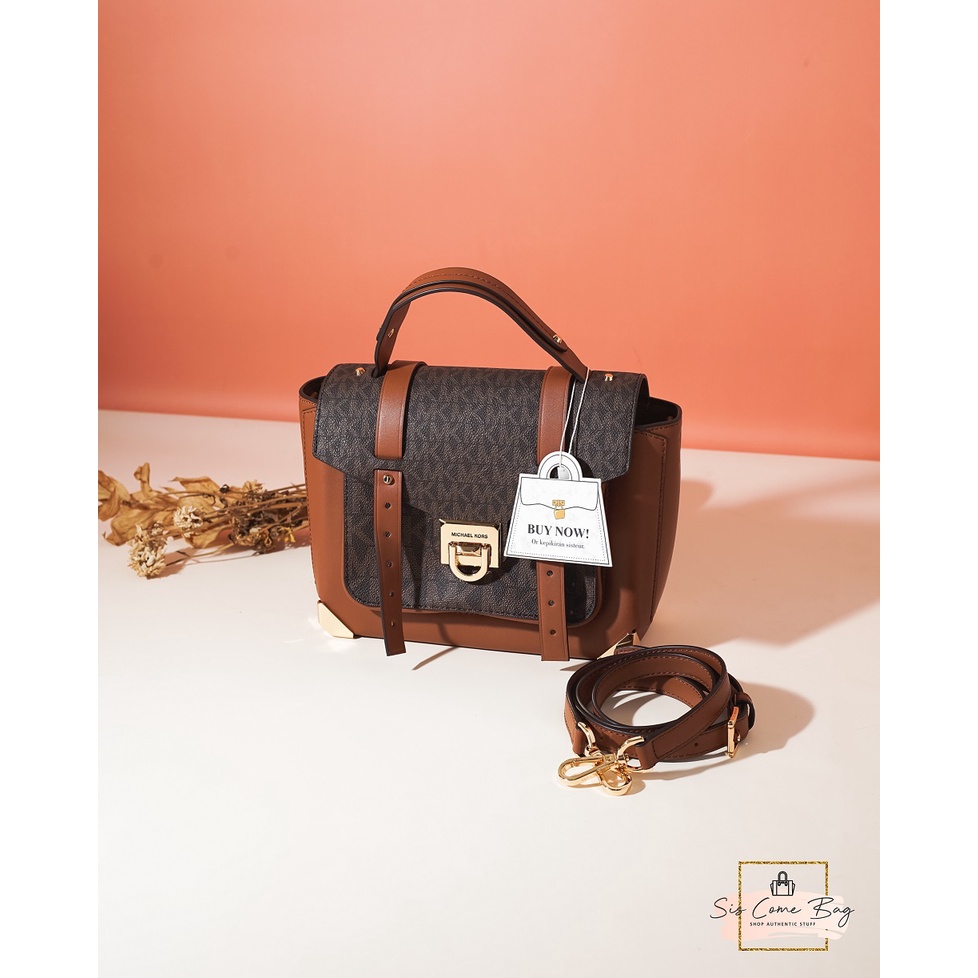 MK Manhattan Medium Sig Brown