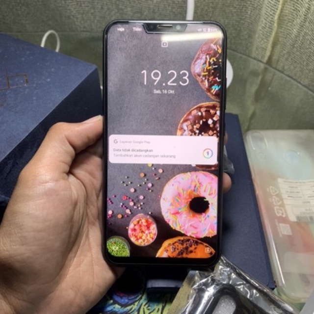 Asus zenfone 5z bekas second 6/128gb ram 6 128gb flagship asus ( snapdragon 845 )