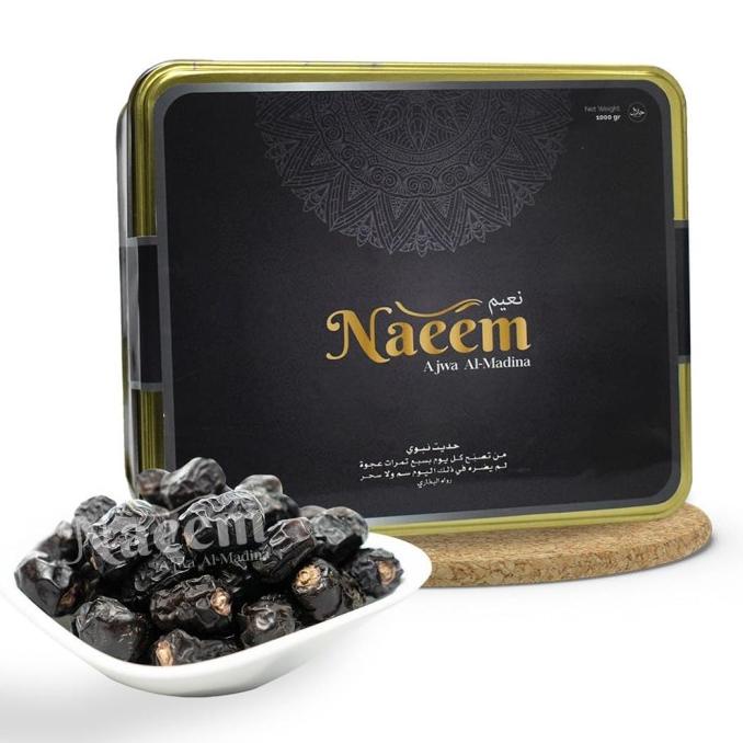 

---Terbaru--- Kurma Ajwa Naeem Al-Madina Premium Isi 850gr