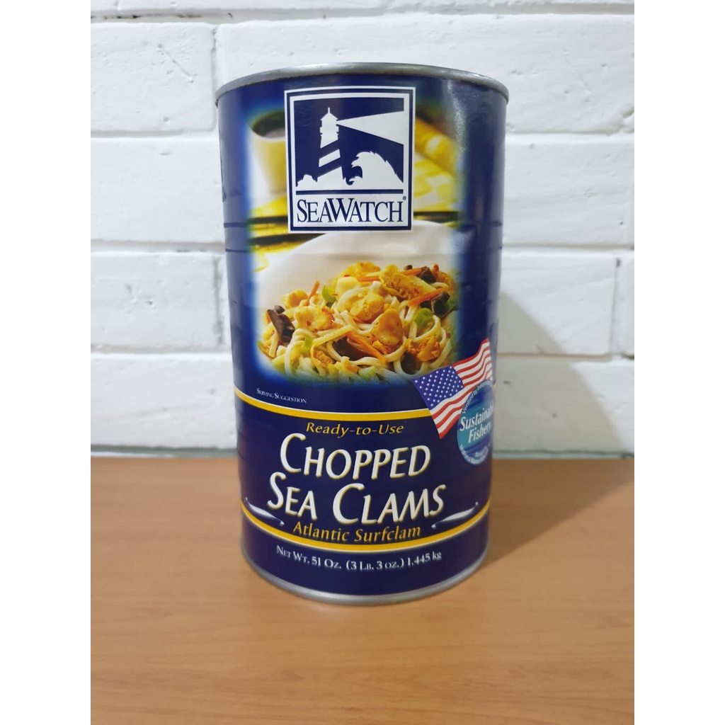 

SeaWatch Chopped Sea Clams/Kerang Ocean Atlalntik 1.4Kg