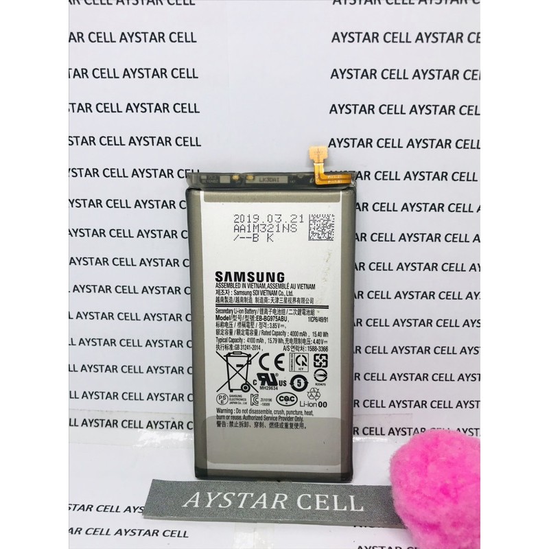 BATRE BATERAI BATTERY SAMSUNG S10+  S10 PLUS KOMPATIBEL