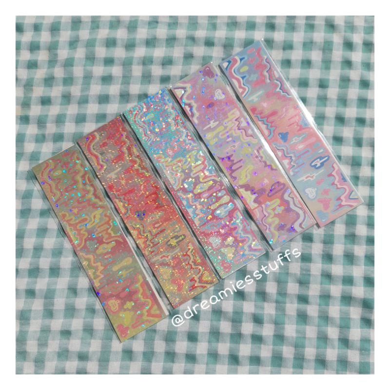 

(Dream) Glittery gradien deco sticker